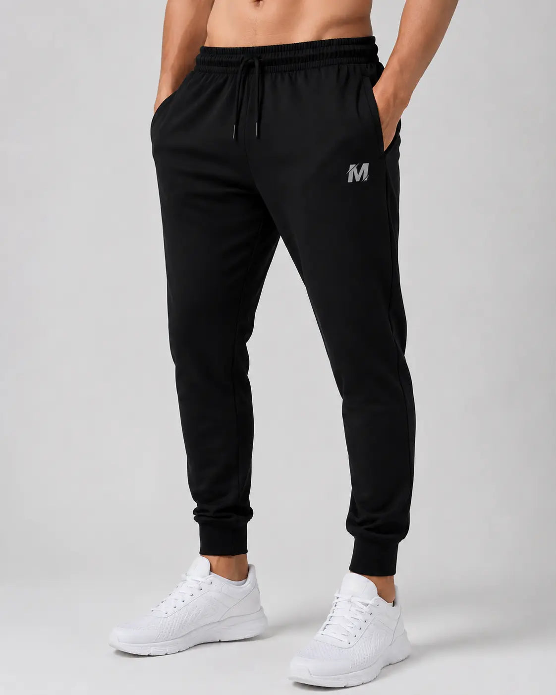 Black Jogger Pant Meerina By Hinshah