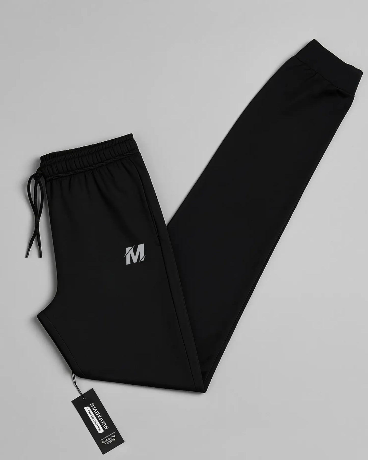 Black Jogger Pant Meerina By Hinshah