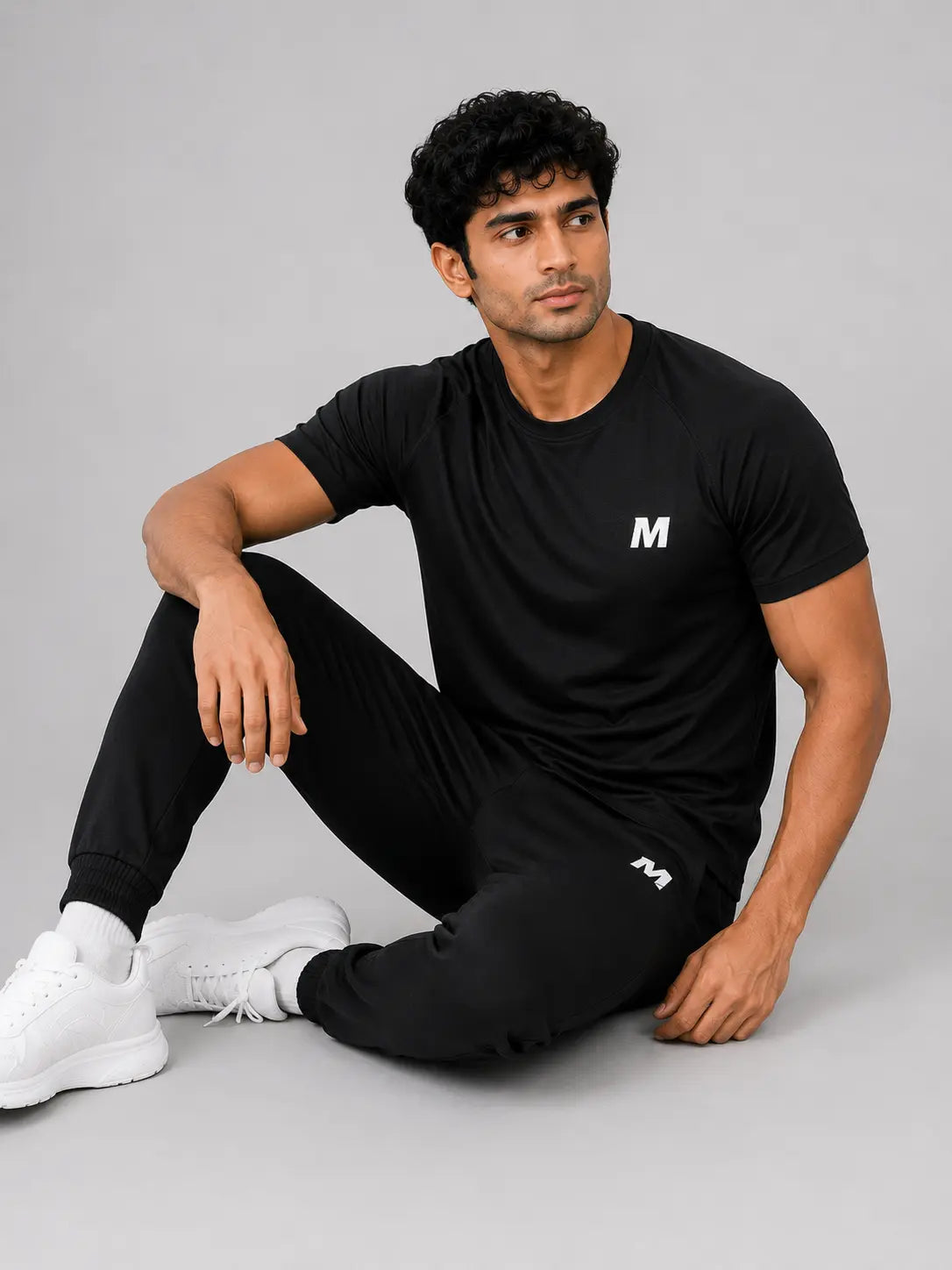 Black Track-suit Meerina By Hinshah