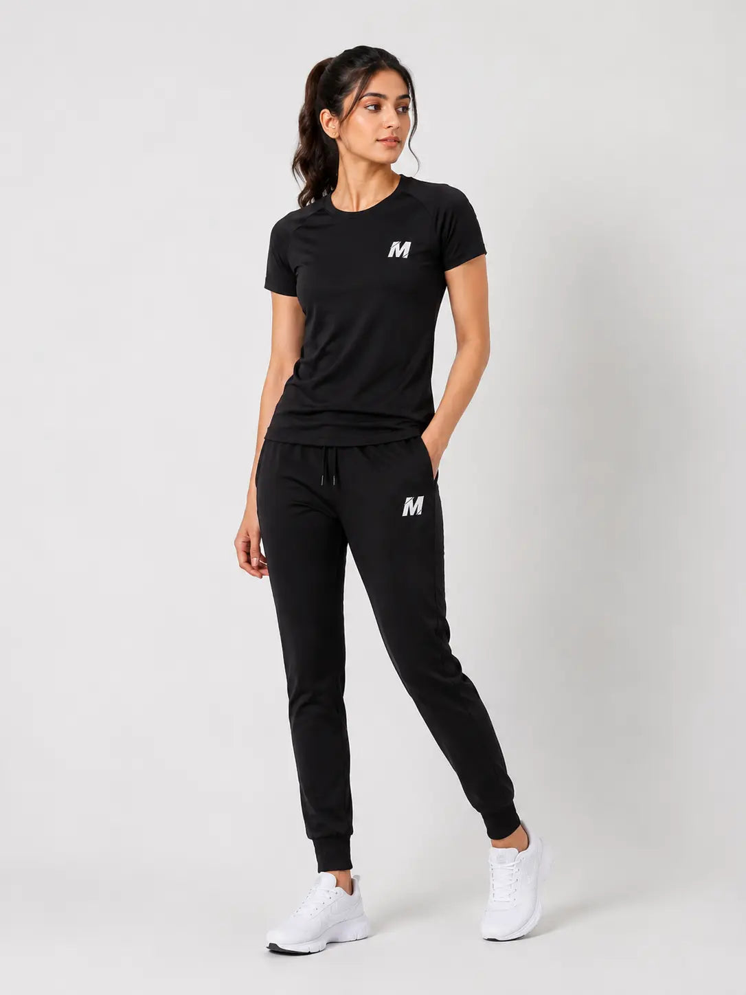Black Track-suit Meerina By Hinshah