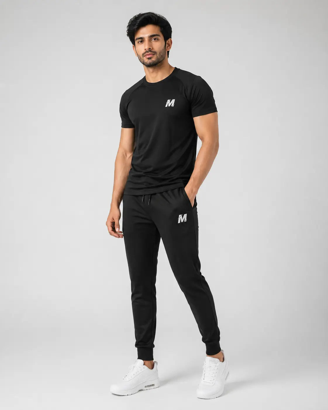 Black Track-suit Meerina By Hinshah