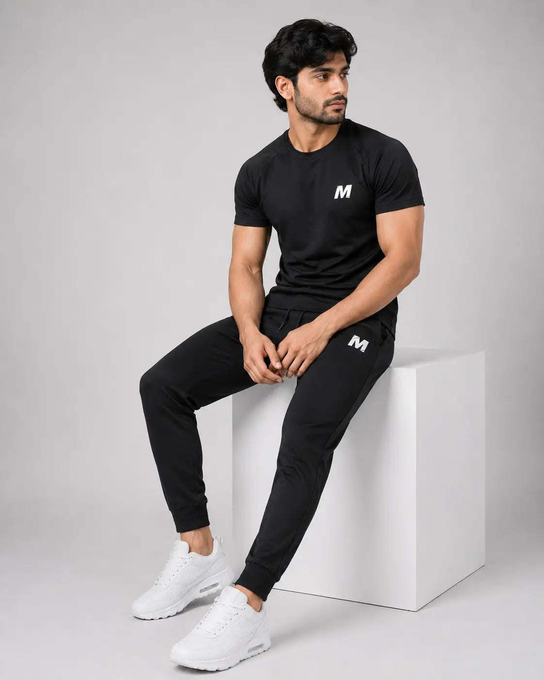 Black Track-suit Meerina By Hinshah