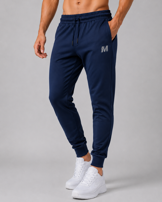 Blue Jogger Pant Meerina By Hinshah