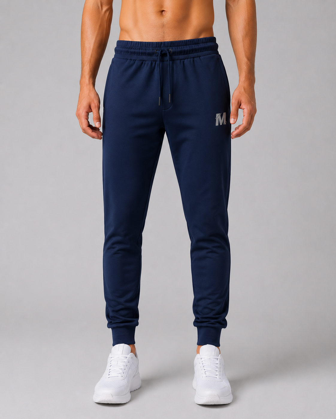 Blue Jogger Pant Meerina By Hinshah