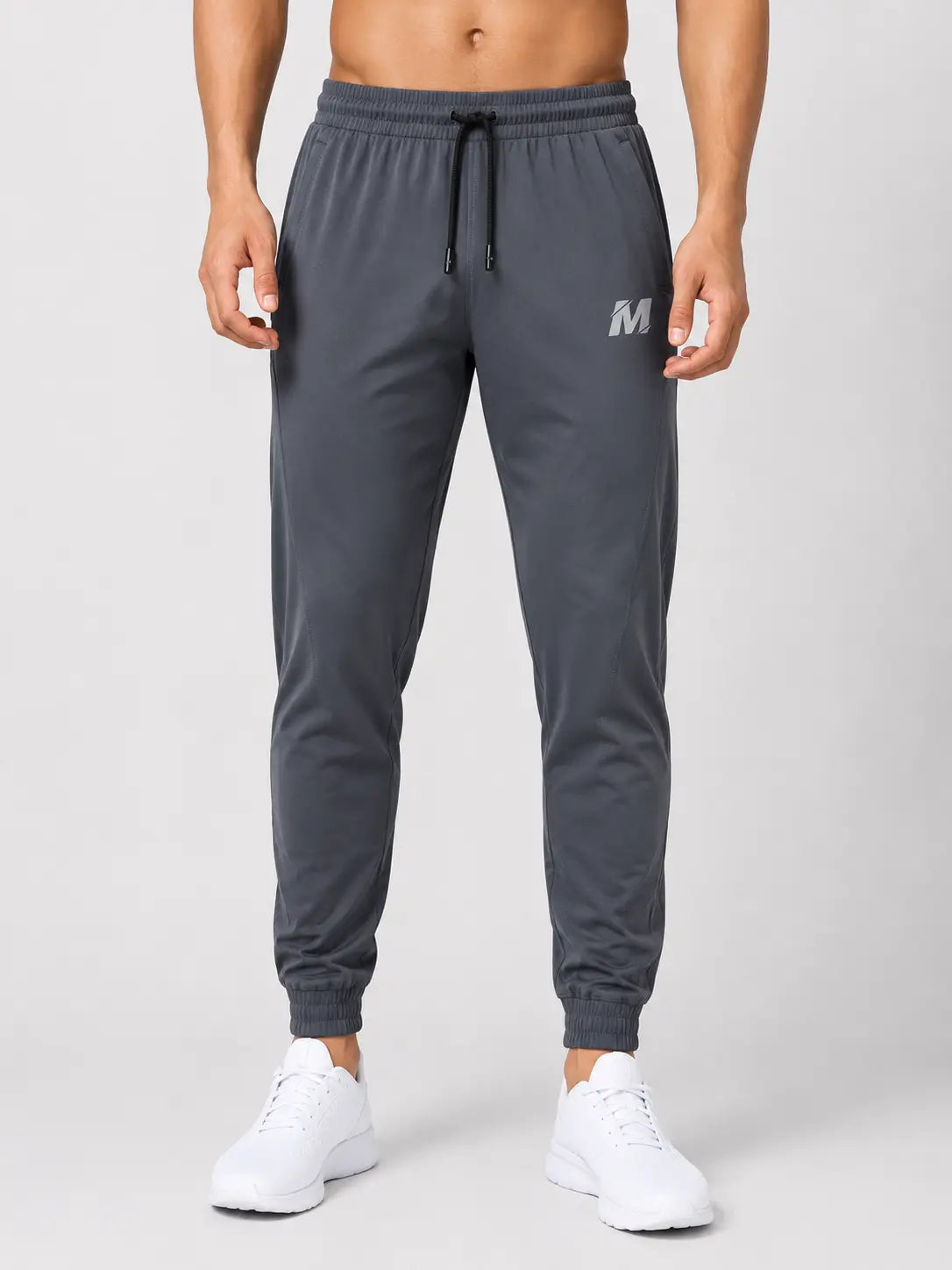 Grey Jogger Pant Meerina By Hinshah