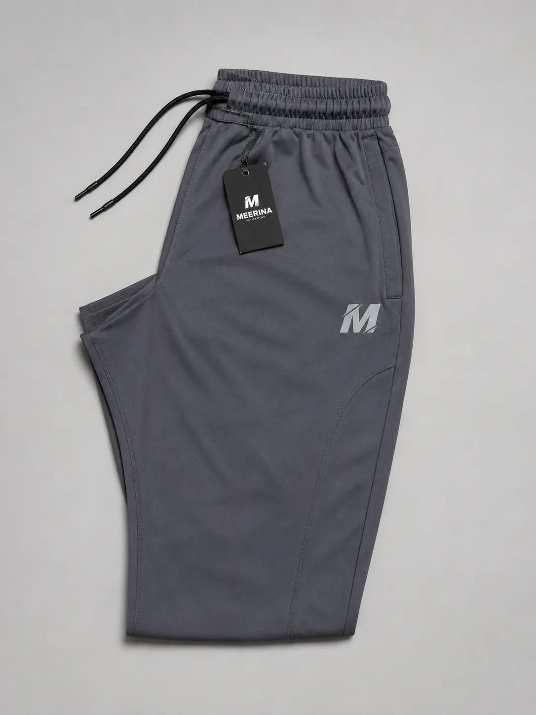Grey Jogger Pant Meerina By Hinshah