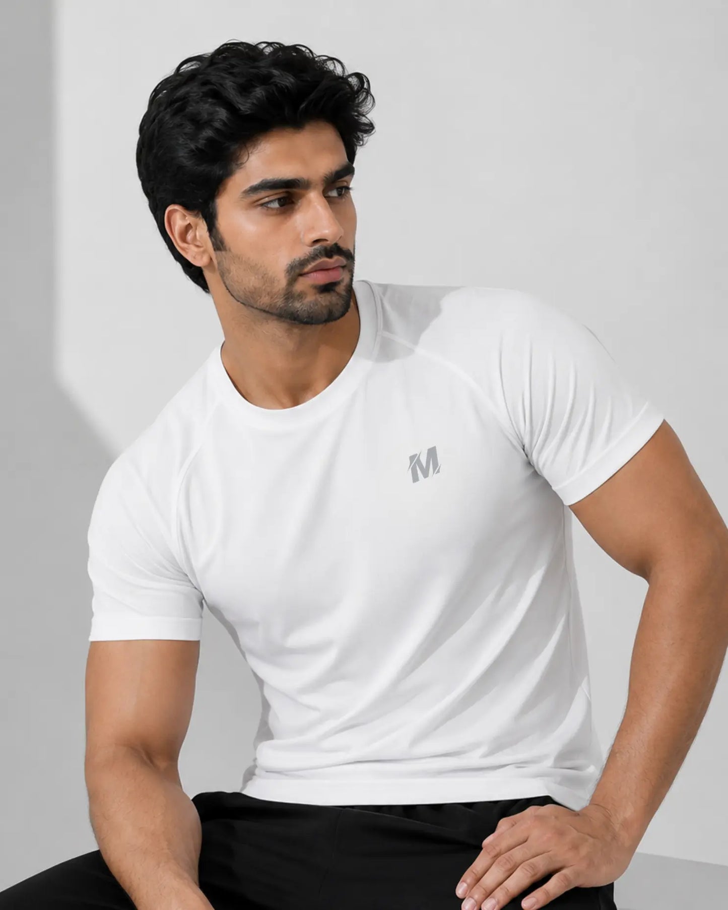 White T-shirt Meerina By Hinshah